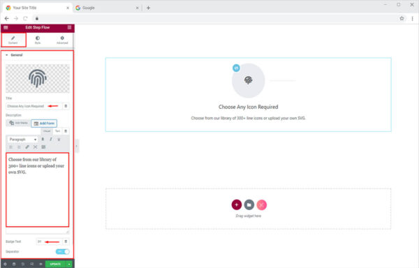 How to Install & Use Step Flow widget for Elementor - Xpro Addons