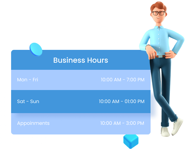 business hours widget