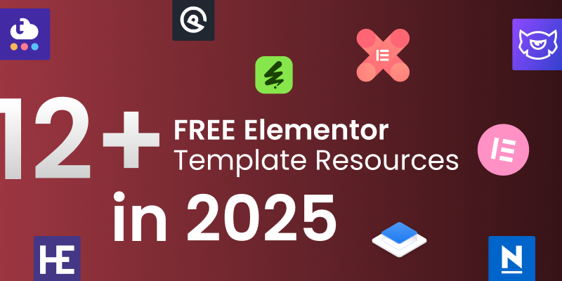 best free elementor templates resources 2025